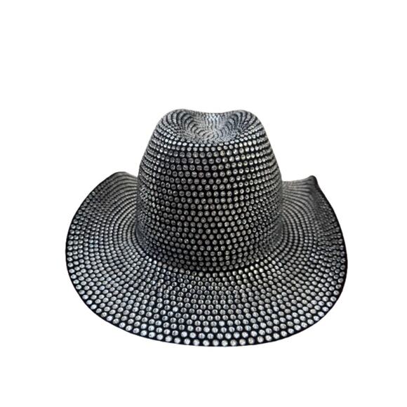 Ruslan Baginskiy Crystal-embellished Cowboy Hat - Picture 6 of 16